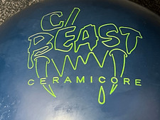 RARE  Columbia 300 C/BEAST CERAMICORE 15 lb 15 oz Bowling Ball Used/Drilled