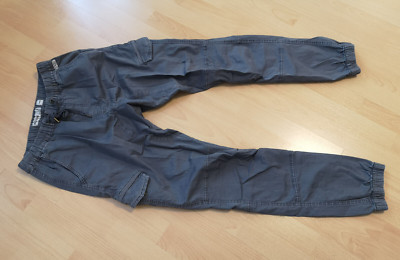 INDICODE JEANS Levi Cargohose Grau / Raven Herren Gr. L ca. 32 W Elastan Urlaub 