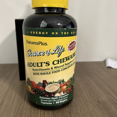 NaturesPlus, Source of Life, Multi-Vitamin & Mineral Supplement, 90 Tablets
