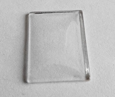 Verre De Montre Acrylique Rectangulaire TENA & BUTTY - 14 X 16 Mm - Neuf