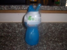 Munchkin 12M click lock slip straw sippy cup blue