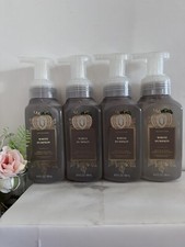 4 New WHITE PUMPKIN GENTLE FOAMING HAND SOAP BATH  BODY WORKS