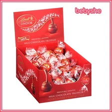 Lindt LINDOR Milk Chocolate Truffles Milk Chocolate Candy 25.4 oz., 60 Count