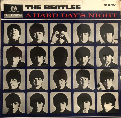 Beatles a Hard Days Night Original 1964 Uk Parlophone Vinyl Lp Pmc 1230