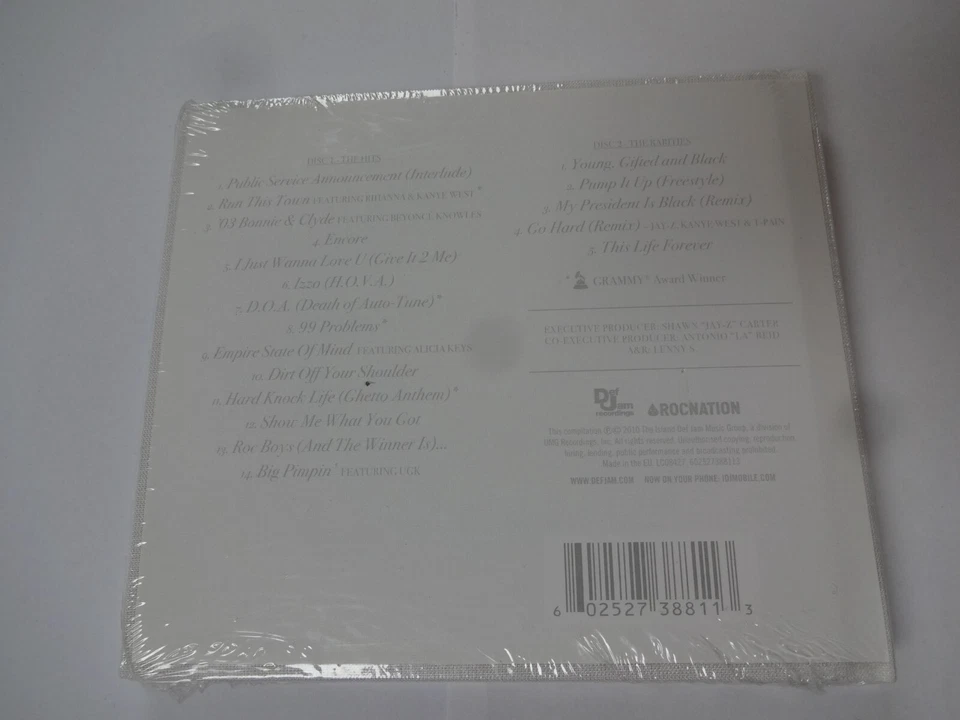Jay-Z – The Hits Collection / Volume One (2CD  2010) Deluxe Diamond Edition - Image 3 of 3