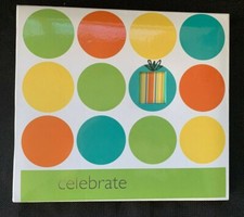 8" x 8" Celebrate Birthday Scrapbook Kit Album Stickers Papers Sketches