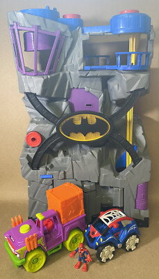 Fisher Price Imaginext DC Super Friends Batcave Tower - 24” Tall