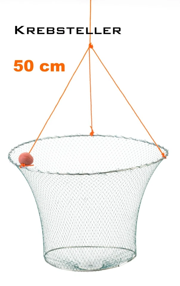 ☺ KREBSTELLER / KREBSFALLE ZUR REGULIERUNG DER SIGNALKREBSBESTÄNDE