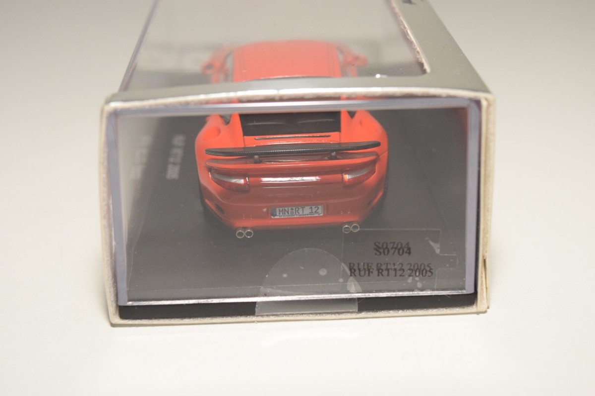 PORSCHE 997 RUF RT12 2005 Rouge Orangé SPARK PORSCHE 997 RUF RT12 2005 Rouge Orangé SPARK