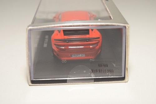 A42 1:43 SPARK S0704 PORSCHE RUF RT12 2005 RED BOXED SUPER RARE - Picture 4 of 6