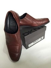 DKNY Men Shoe SAFORD N3921291 Dist. Calf Dark Brown220 Size 8.5
