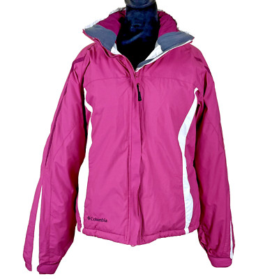 COLUMBIA Waterproof JACKET Coat Girls XL 18 20 WHIRLIBIRD PINK SNOWBOARDING SKI
