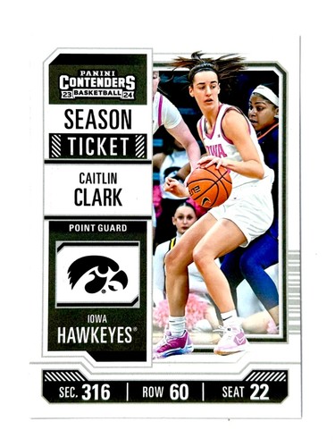 2024 Panini CAITLIN CLARK COLLECTION - Insertos - Objetivo de lámina roja paralelo U-PICK - Imagen 18 de 31