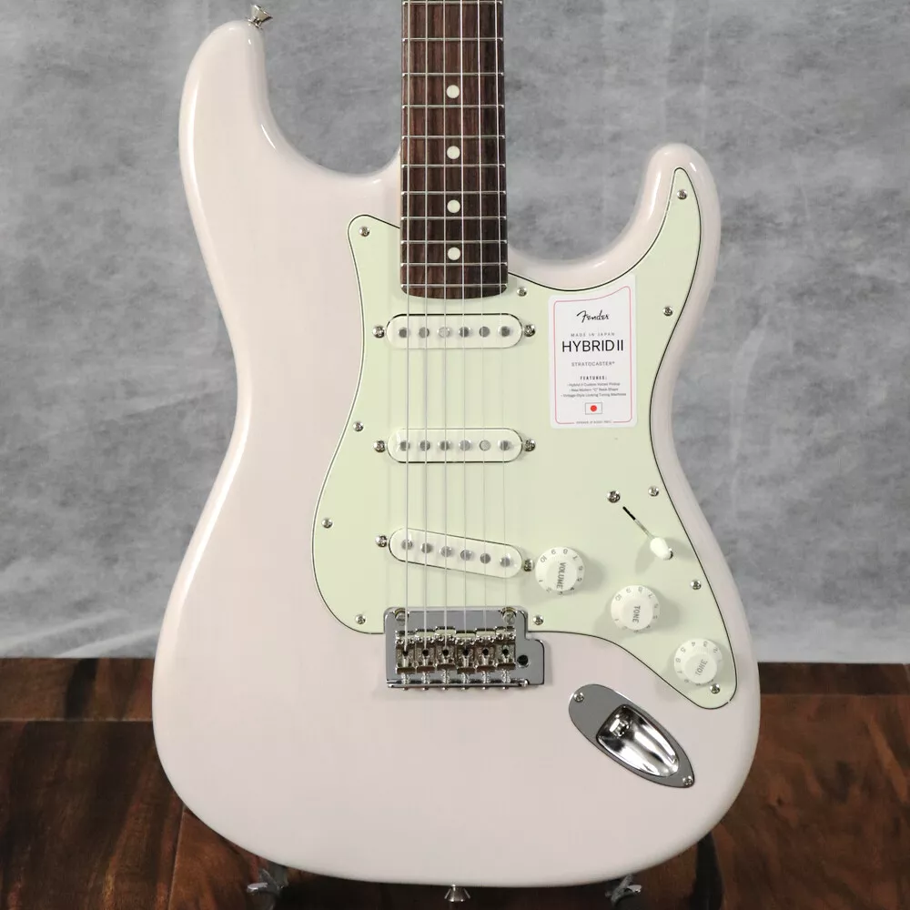 Fender Made in Japan Hybrid II Stratocaster US Blonde Rosewood