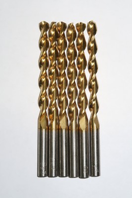 3 PTD Precision Twist Drill 17/64'' EZ10G HSS Jobber Length Parabolic Flutes TiN