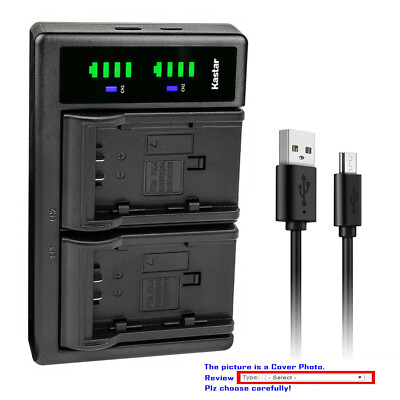 Kastar Battery LTD2 Charger for HITACHI DZ-BP14S DZ-BX37E DZ-M5000V5 DZ-M7000V5