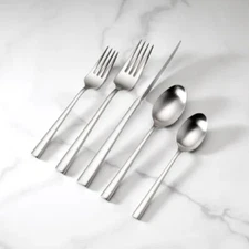 Kate Spade Lenox - MALMO SATIN - 18/10 Stainless Steel  20pc Service for Four