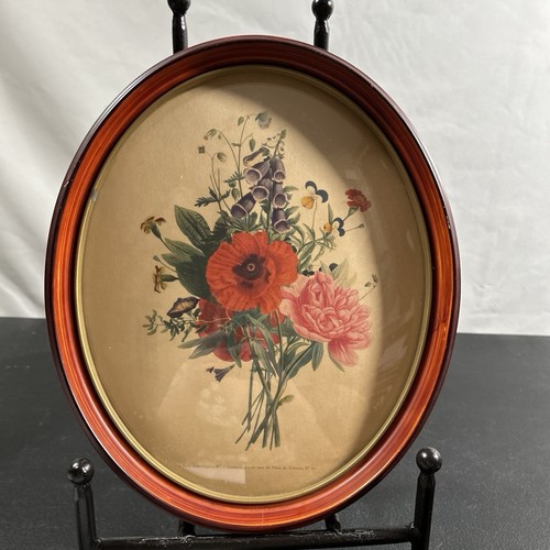 GERAHMTER LITHOGRAPHIEDRUCK um 1920. -Wildrose- Pierre Joseph De Doute. Flämisch sehr guter Zustand - Bild 2 von 8