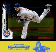 2020 Topps Chrome Ben Baller Edition Jon Lester    #123 Chicago Cubs
