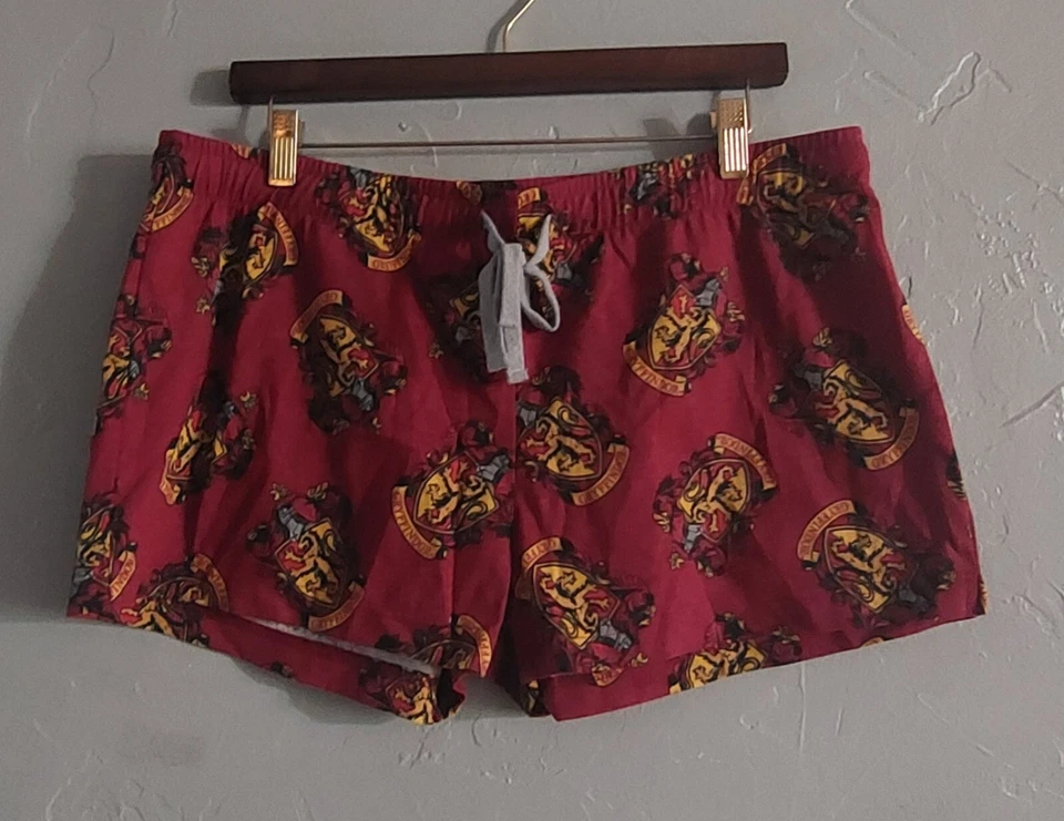 Pantalones Cortos Wizarding World of Harry Potter Mujer L, Algodón, Poliéster, Cintura 34 Pulgadas Foto 4 de 4