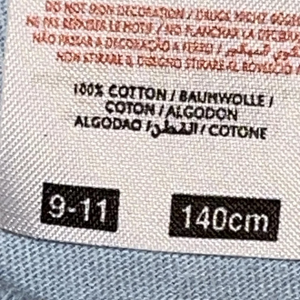 EUC Fruit of the Loom London UK Red Double Decker Bus Size 9 -11 - Image 4 of 4