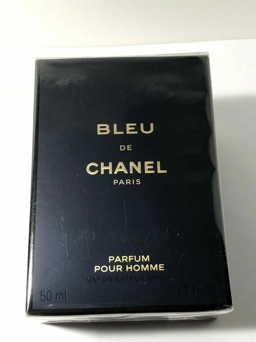 BLUE DE CHANEL PURE PARFUM FOR MEN SPRAY 1.7 oz/50 ml SEALED BOX 100%  Authentic!