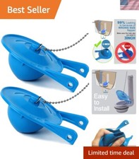 Durable 3-Inch Rubber Toilet Flapper with Stainless Chain - Leak Fix Solutions