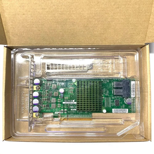 Supermicro AOC-S3008L-L8E/I 8-Port 12Gb/s PCIe HBA IT mode ZFS FreeNAS unRAID