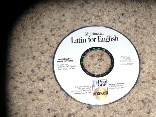 Latin for English (PC, 1997) Program - Picture 2 of 4