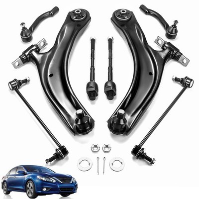 8pc Front Lower Control Arms - Suspension Kit for Nissan Rogue 2008-2013 & Se...