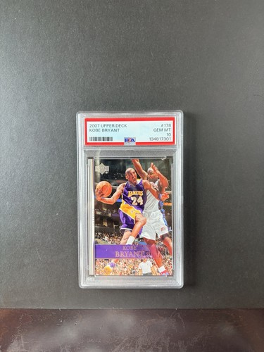 2007 Kobe Bryant PSA10 Upper Deck #178 LA Lakers Mamba HOF GOAT MVP NBA King 🔥