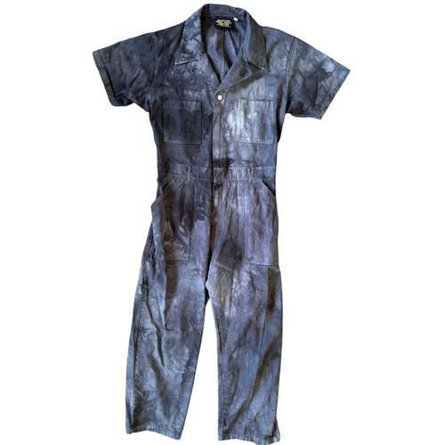 Big Bud Press Short Sleeve Jumpsuit Magic Dye in Navy Blue Size XL