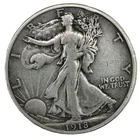 1918-S 50C Walking Liberty Half Dollar- Choice VF+- SMH697