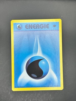 Water Energy 102/102 Common Base Set 1st Edition Pokemon Near Mint DE