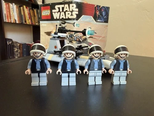 LEGO Star Wars Rebel Scout Speeder 7668 w/ Minifigures & Instructions