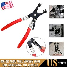 Automotive Hose Clamp Plier Water Oil Pipe Swivel Flat Band Removal Installation