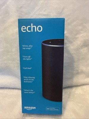 Amazon Echo (2nd Generation) Smart Assistant - Charcoal Fabric for