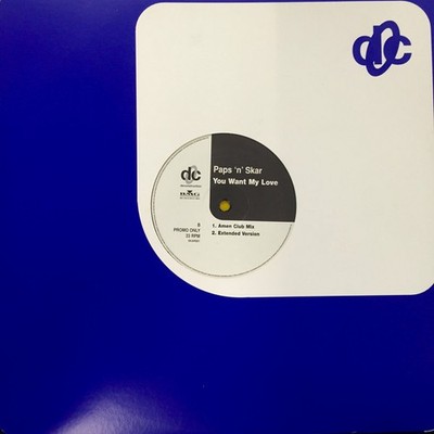 Paps N Skar, You Want My Love, (12'', Promo), NM or M-, 4189002216