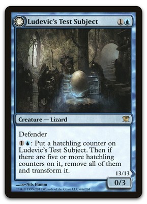 Ludevic's Test Subject #64 (NM) Innistrad ISD Magic MTG