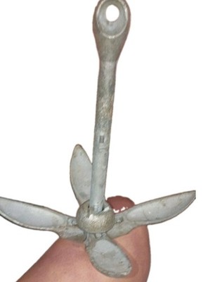 3 Lb. Galvenized Folding Grapnel Anchor
