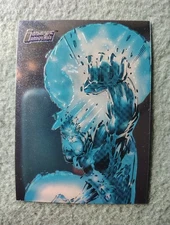 1995 Topps Image Universe CyberForce Megawatt #72 Silvestri foil power-blast 
