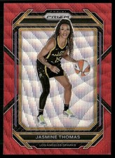 Jasmine Thomas 2023-24 Panini Prizm WNBA Ruby Wave Los Angeles Sparks #3