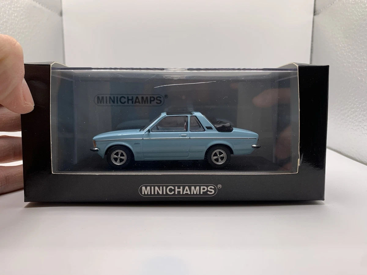 Minichamps 1/43 Opel Commodore A Coupé 1966 - Vert Britishgrun Métallic - Street