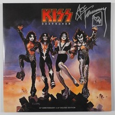 KISS JSA Ace Frehley Autograph Signed Record Album Destroyer Anniversary Vinyl