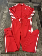 Boys Adidas Originals Superstar Track Suit Pants And Jacket New XL