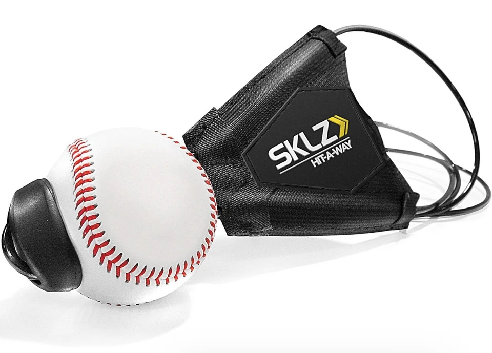 SKLZ Hit-A-Way Entrenador de Bateo Lanzamientos de Béisbol Perseguir una Pelota Golpear y Volver Solo Foto 2 de 4