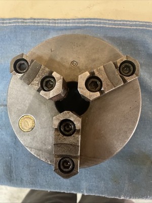BISON 7414 02 6-1/4  3 Jaw Lathe Chuck