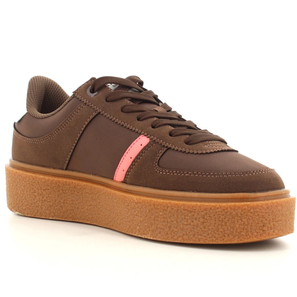 U.S. Polo Assn. A25f baskets femme à plateforme JODY001 MARRON - Photo 4/4