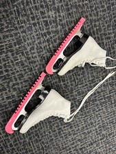 Lange Aries Ice Figure Skates Size 7 Ladies - Women - USED VTG