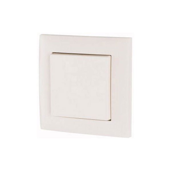 Eaton xComfort wall switch 1-channel white no distinction needed